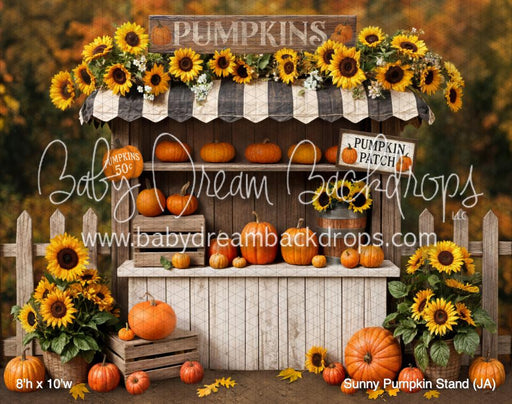 Sunny Pumpkin Stand (JA)