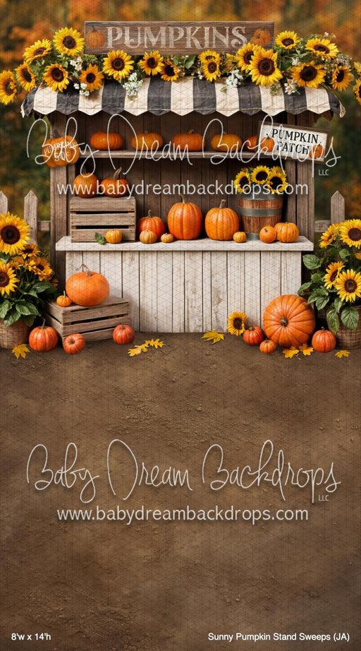 X Drop Sunny Pumpkin Stand Sweeps (JA)