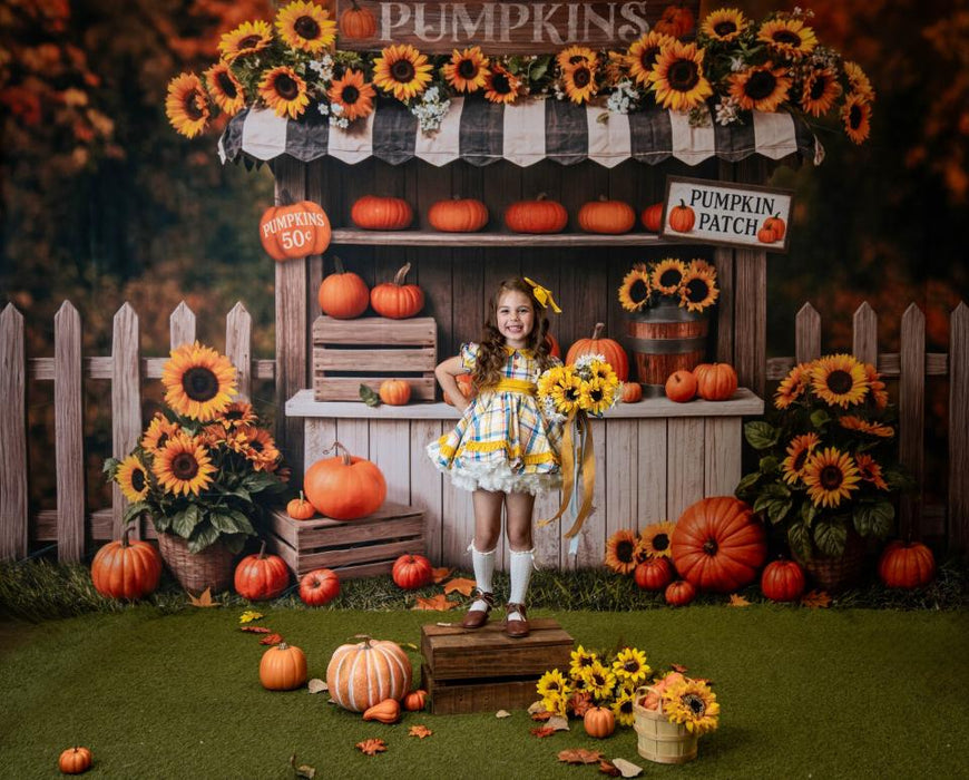 Sunny Pumpkin Stand (JA)