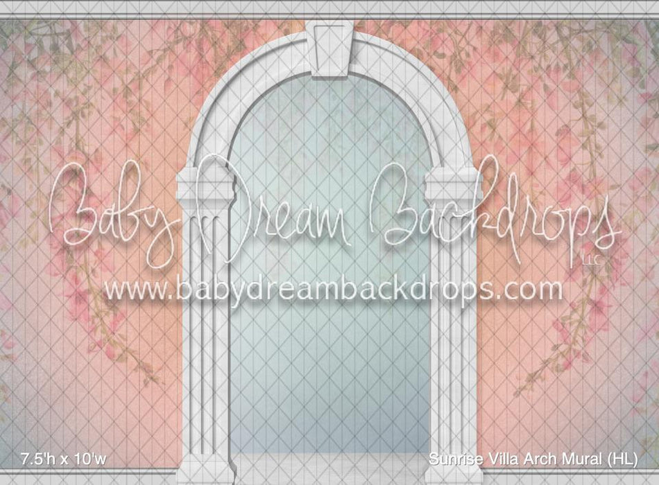 Sunrise Villa Arch Mural (HL)
