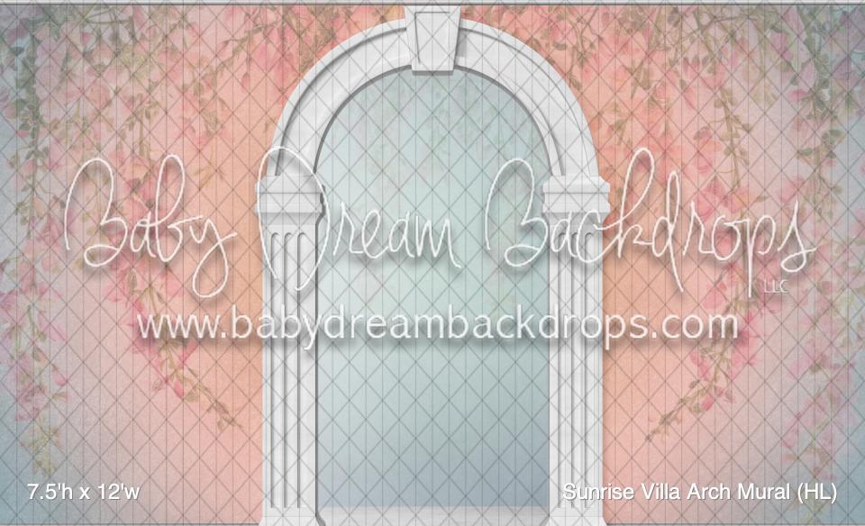 Sunrise Villa Arch Mural (HL)