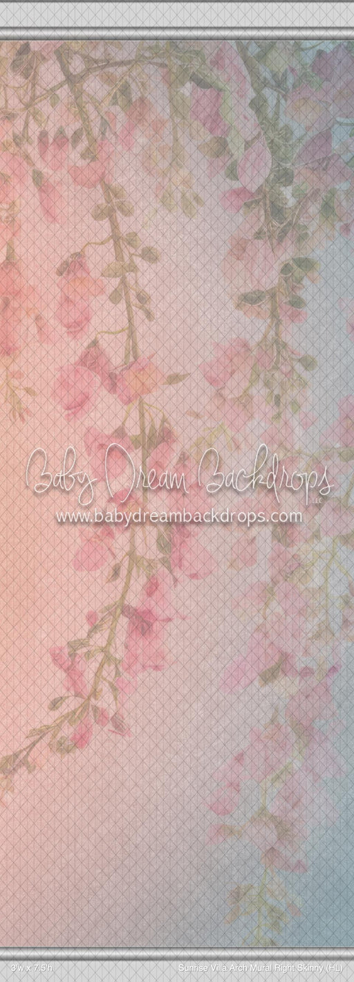 Sunrise Villa Arch Mural Right Skinny (HL)