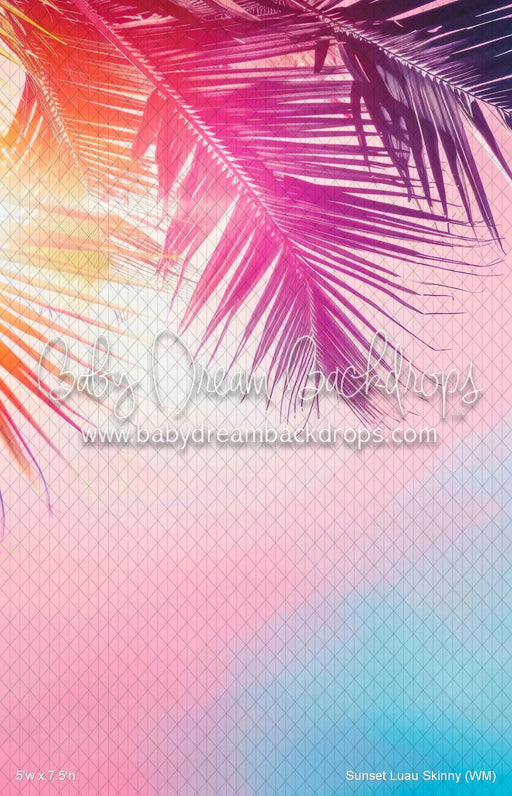 Sunset Luau Skinny (WM)