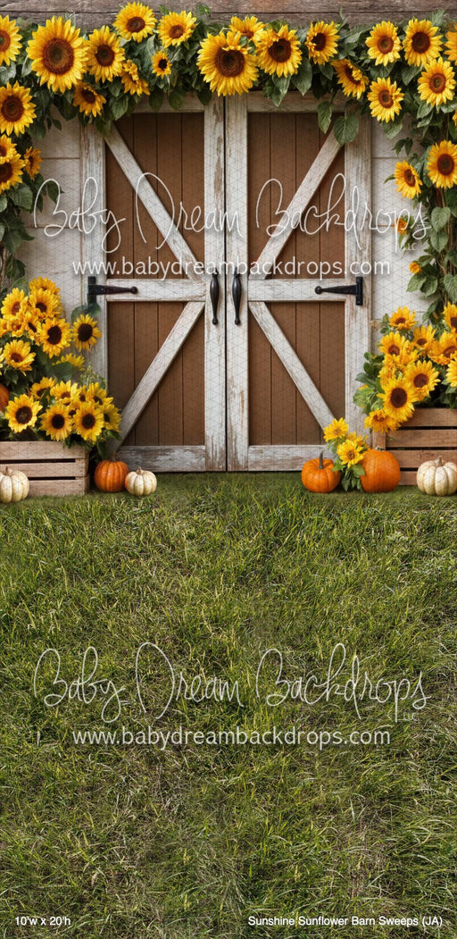 Sunshine Sunflower Barn Sweeps (JA)