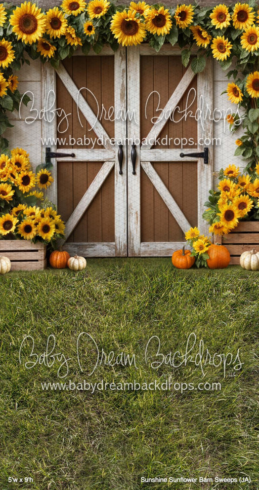 Sunshine Sunflower Barn Sweeps (JA)