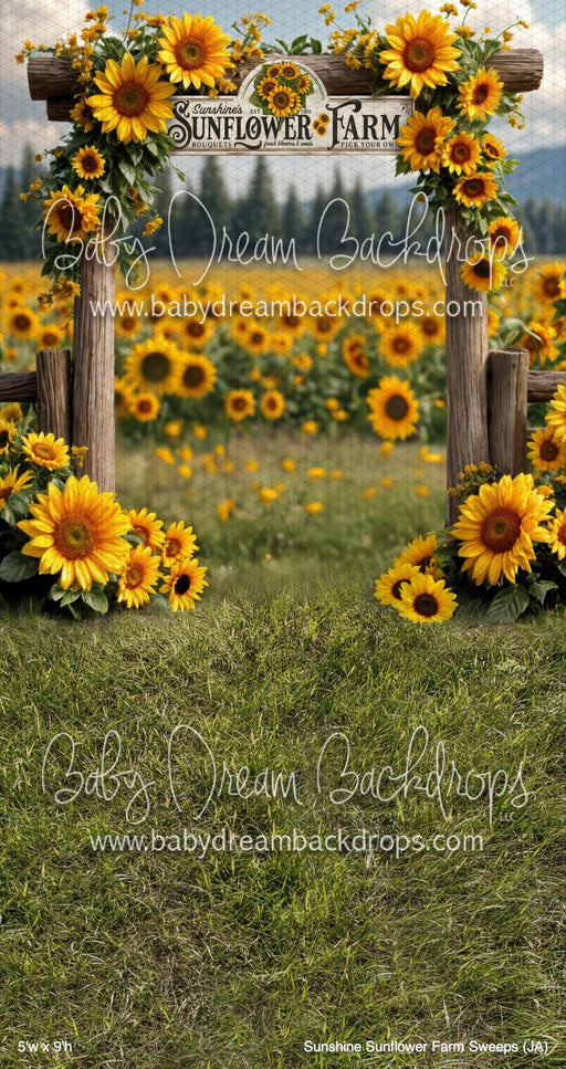 Sunshine Sunflower Farm Sweeps (JA)