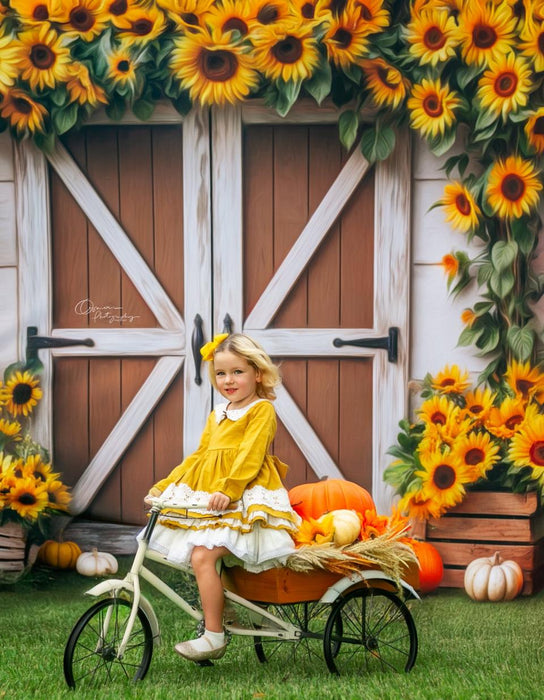 Sunshine Sunflower Barn Sweeps (JA)