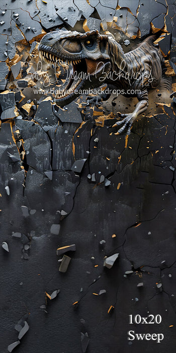 Sweep Black Wall Dino (VR)