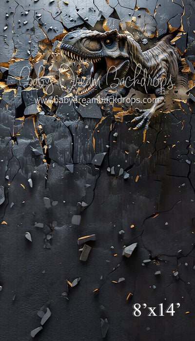 Sweep Black Wall Dino (VR)