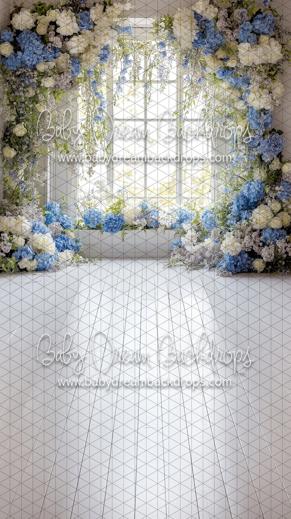 X Drop Sweep Botanical Serenity Blue (KR)