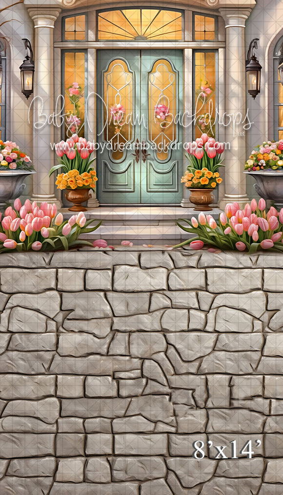 X Drop Sweep Elegant Easter Porch (VR)