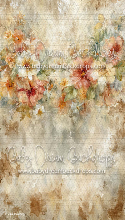 Sweep Neutral Grunge Florals (CM)