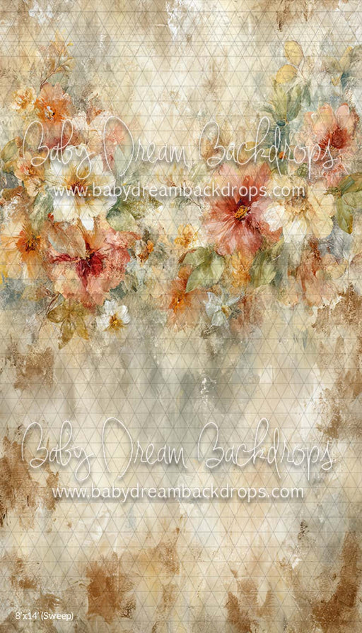 Sweep Neutral Grunge Florals (CM)