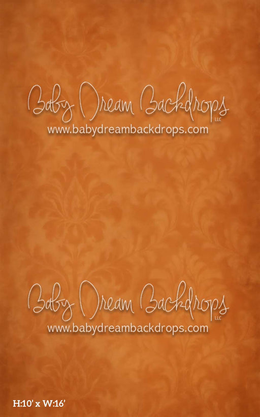 Sweep Orange Damask Texture (CM)