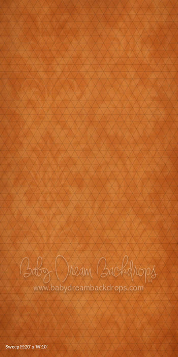 Sweep Orange Damask Texture (CM)