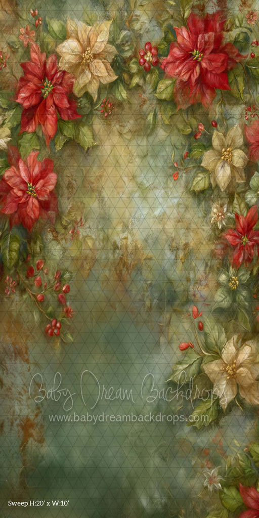 Sweep Poinsettia Grunge (CM)