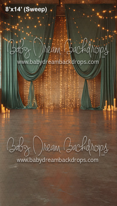 Sweep Sage Sheer Organza V2 Drape Collection (BD)