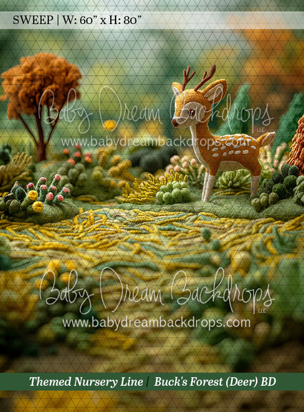 Sweep Themed Nursery Line Buck's Forest (Deer) (BD)