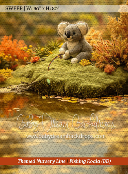 Sweep Themed Nursery Line Fishing Koala (BD)