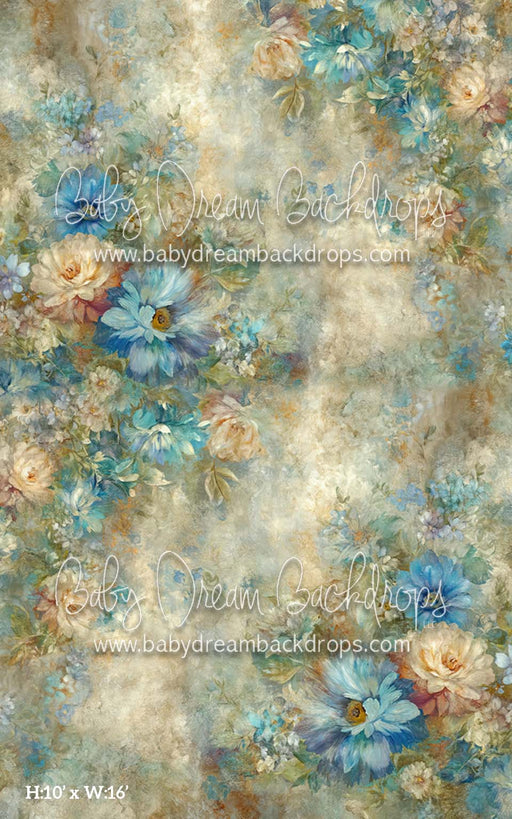 Sweep Vintage Blue Florals (CM)