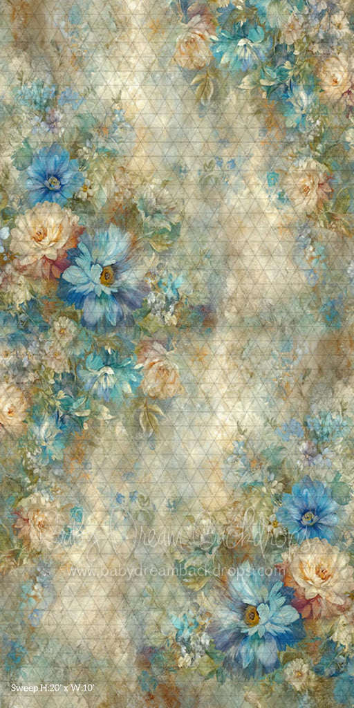 Sweep Vintage Blue Florals (CM)