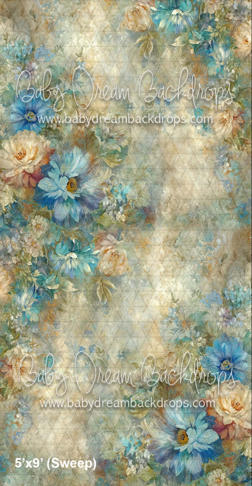 Sweep Vintage Blue Florals (CM)