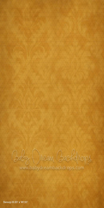 Sweep Yellow Damask Texture (CM)