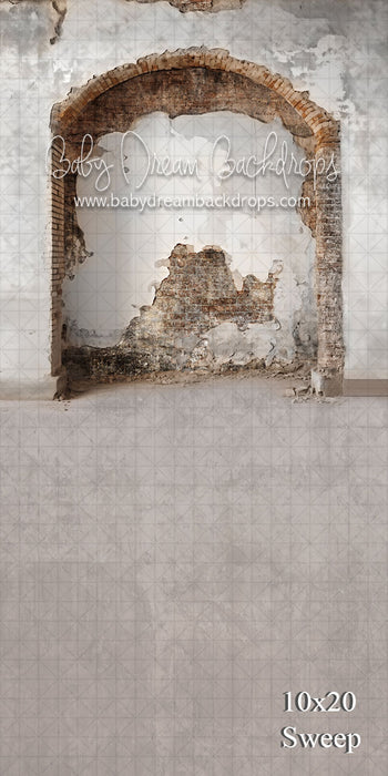 Sweep Grunge Stucco Brick Arch (VR)