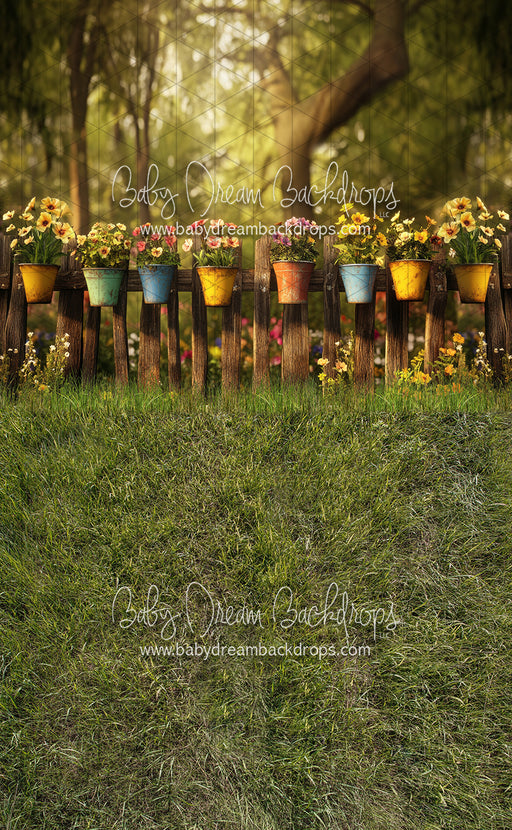 Sweeps Azure Greenhouse Fence (JA)