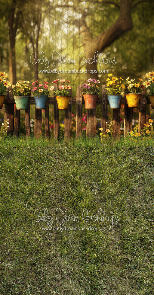 Sweeps Azure Greenhouse Fence (JA)