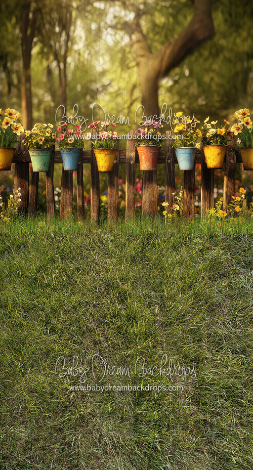 Sweeps Azure Greenhouse Fence (JA)