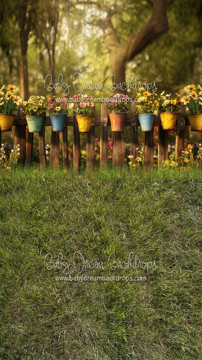 Sweeps Azure Greenhouse Fence (JA)