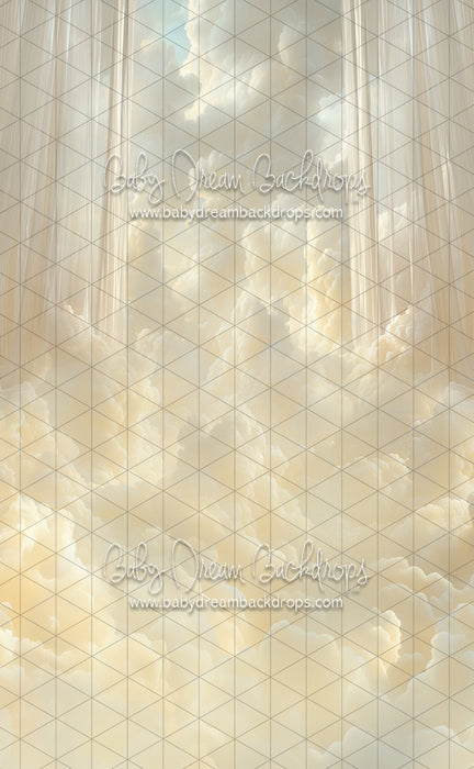 Sweeps Cloudy Calm Curtains (CC)