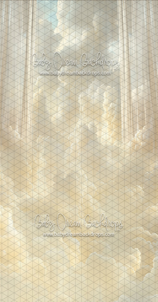 Sweeps Cloudy Calm Curtains (CC)