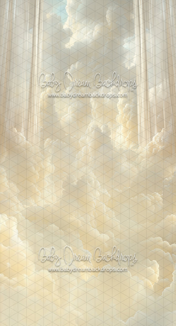 Sweeps Cloudy Calm Curtains (CC)