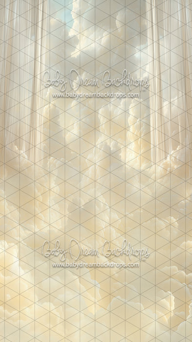 Sweeps Cloudy Calm Curtains (CC)