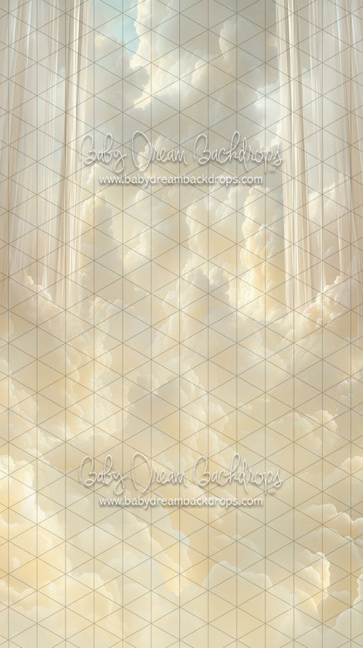 Sweeps Cloudy Calm Curtains (CC)