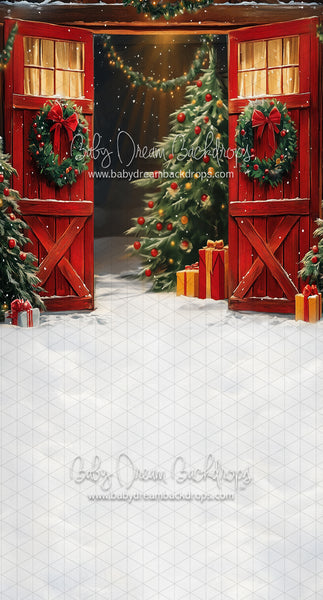 Sweeps Dreamscape Festive Farm Doors (CC)