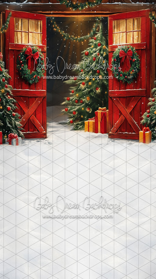 Sweeps Dreamscape Festive Farm Doors (CC)