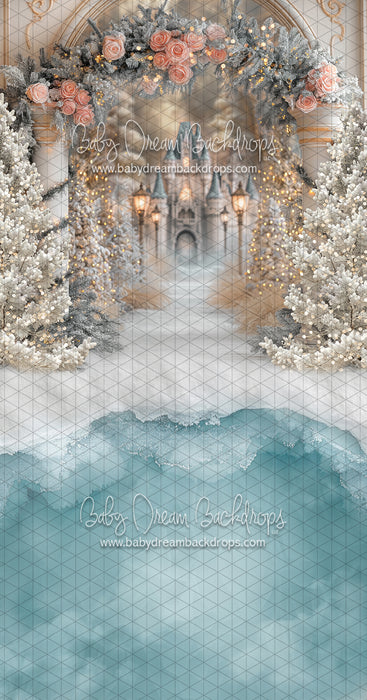 Sweeps Frosted Fantasy Castle Pond (CC)