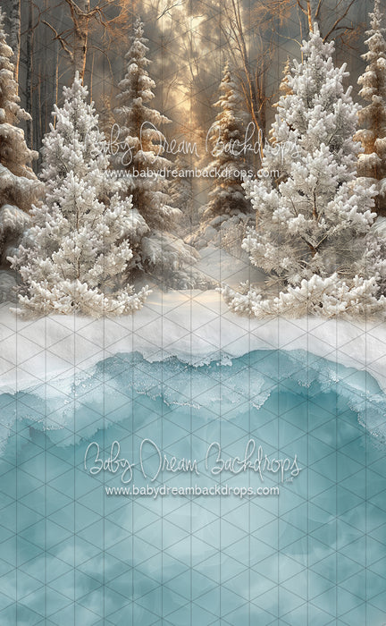 Sweeps Frosted Fantasy Forest Pond (CC)