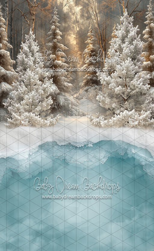 Sweeps Frosted Fantasy Forest Pond (CC)