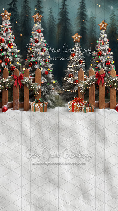 Sweeps Gingerbread Farms Fence (JA)