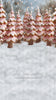 Sweeps Gingerbread Tree Farm Pink (JA)