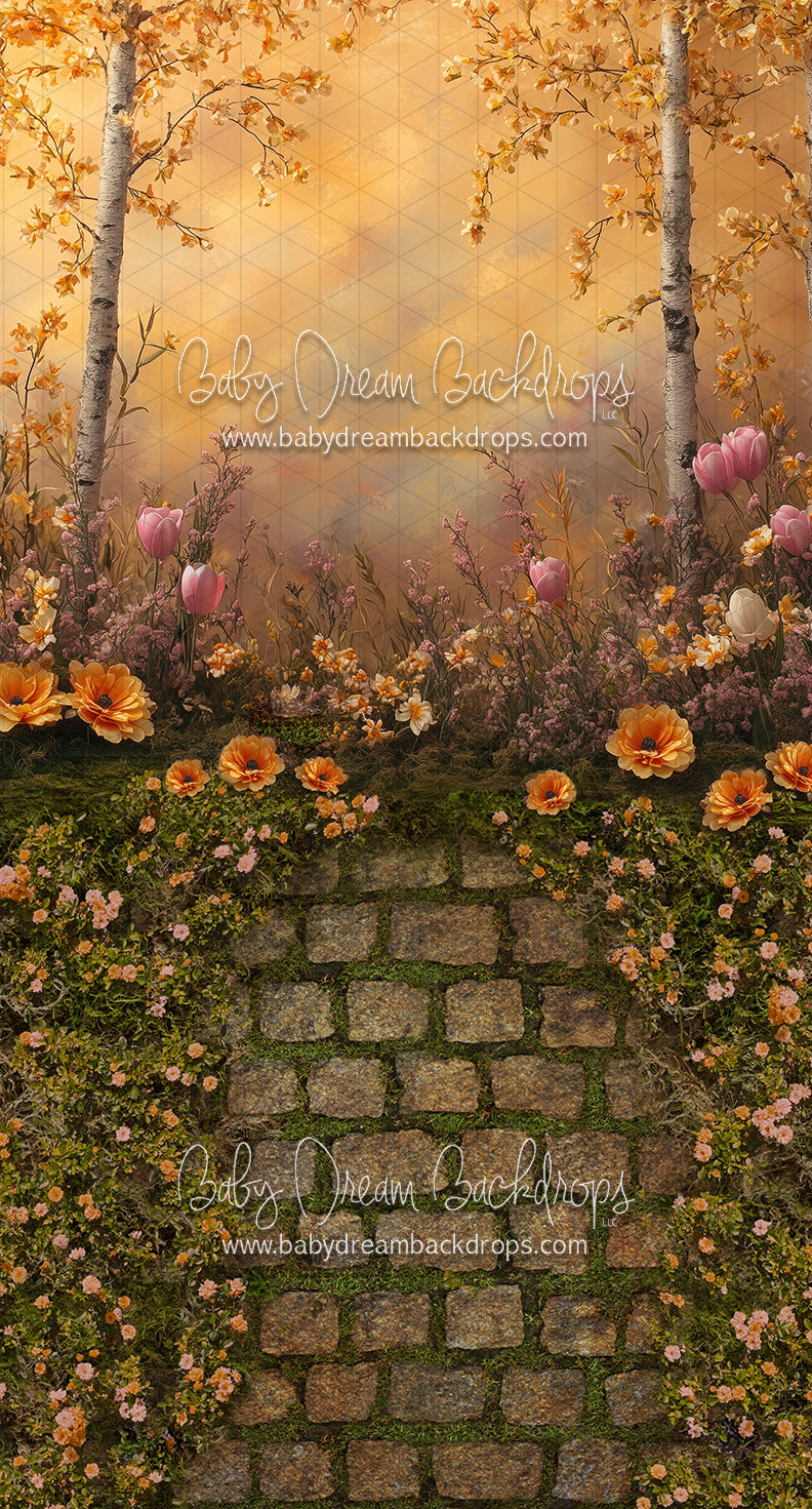 Sweeps Golden Spring Morning (JA) — Baby Dream Backdrops