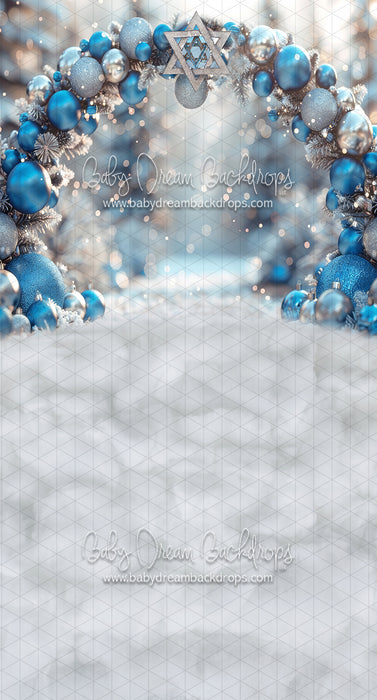 Sweeps Hanukkah Arch (JA)