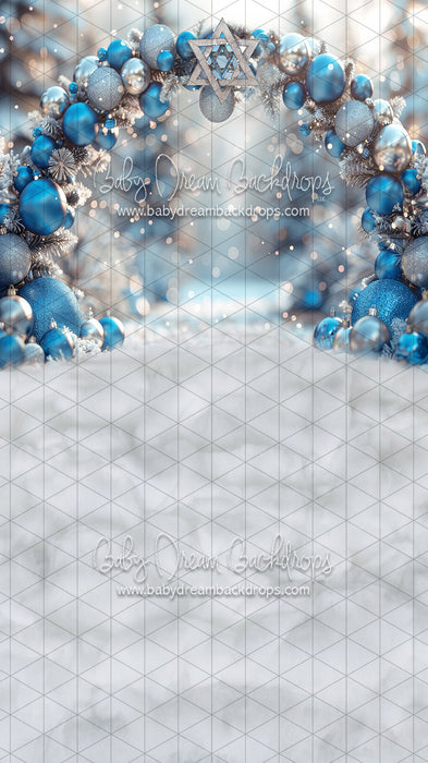 Sweeps Hanukkah Arch (JA)