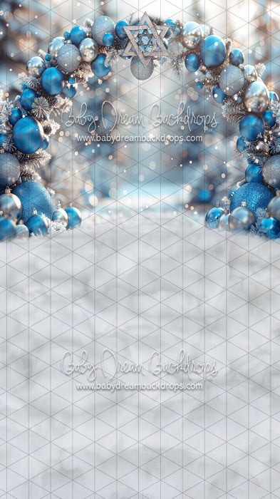 Sweeps Hanukkah Arch (JA)