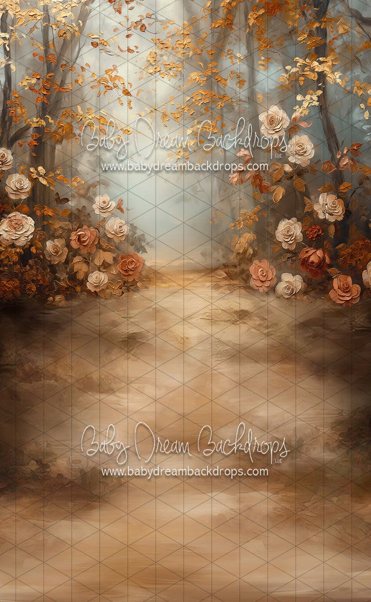 Sweeps Hint of Fall Rose Path (LL) – Baby Dream Backdrops