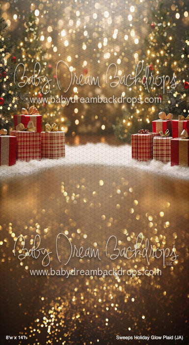 Sweeps Holiday Glow Plaid (JA)